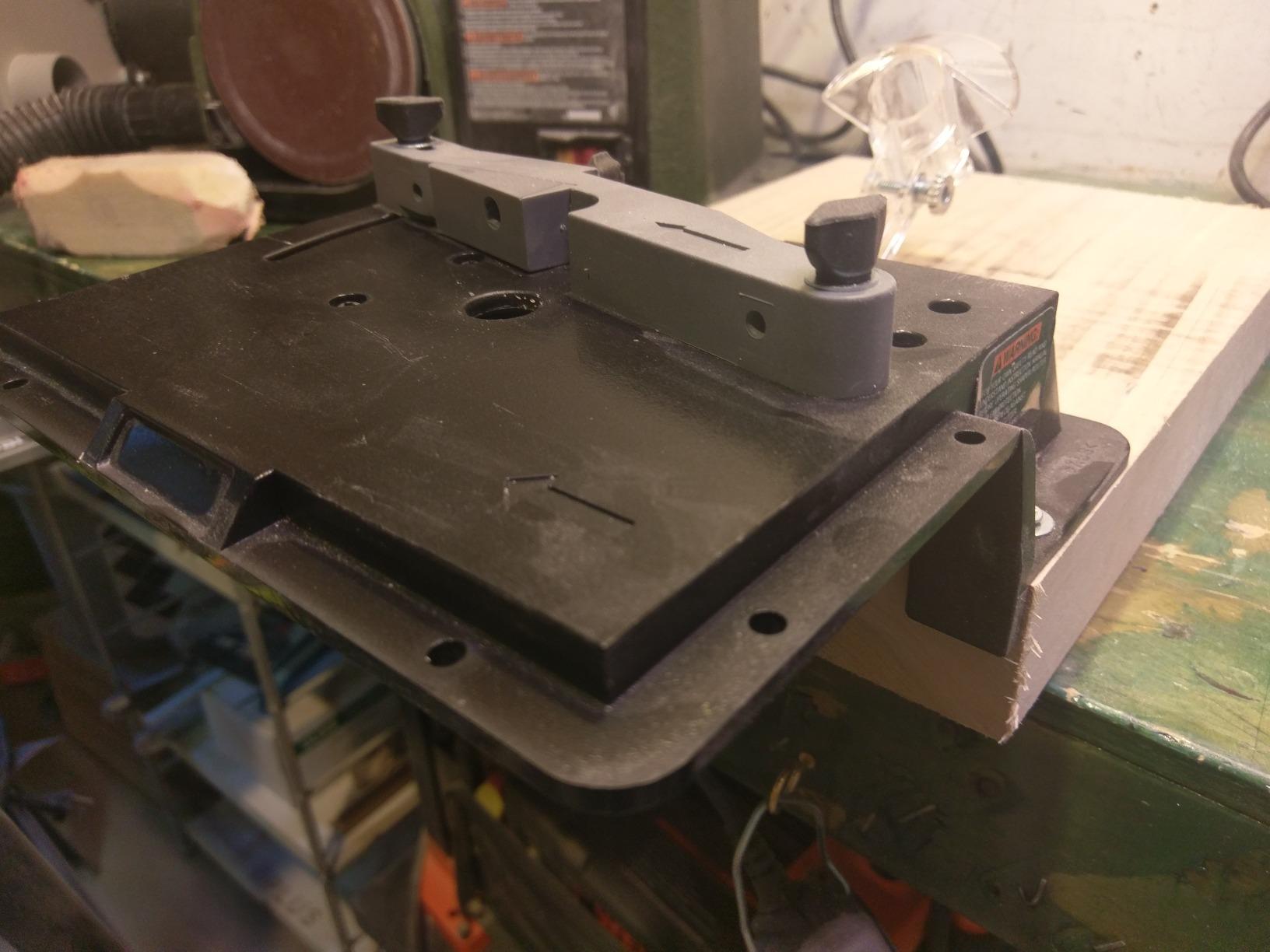 Dremel 231 Rotary Tool Shaper and Router Table, Woodworking Attachment customer photo 1