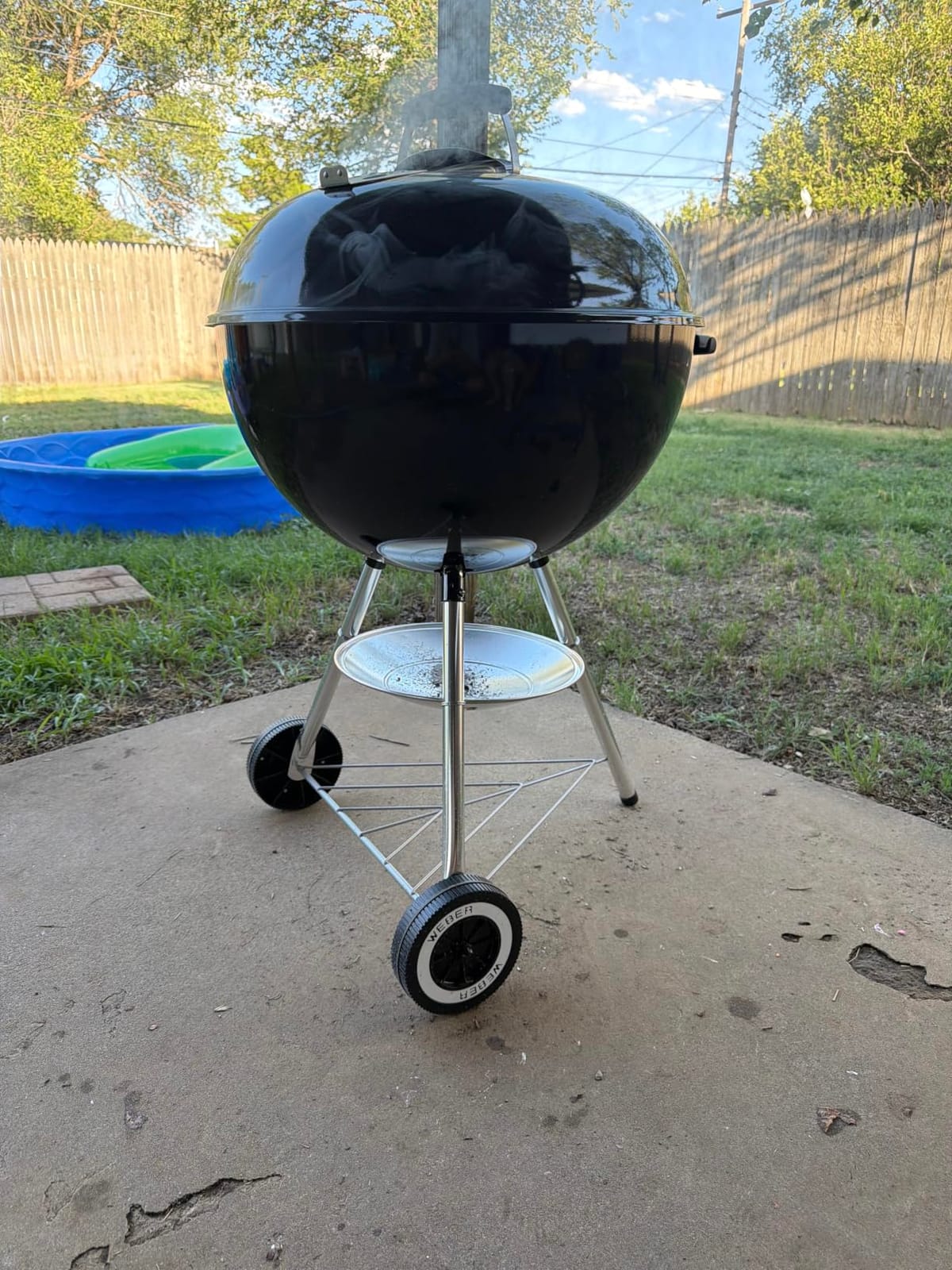 Weber® Original Kettle Charcoal Grill, 22-Inch, Black customer photo 1