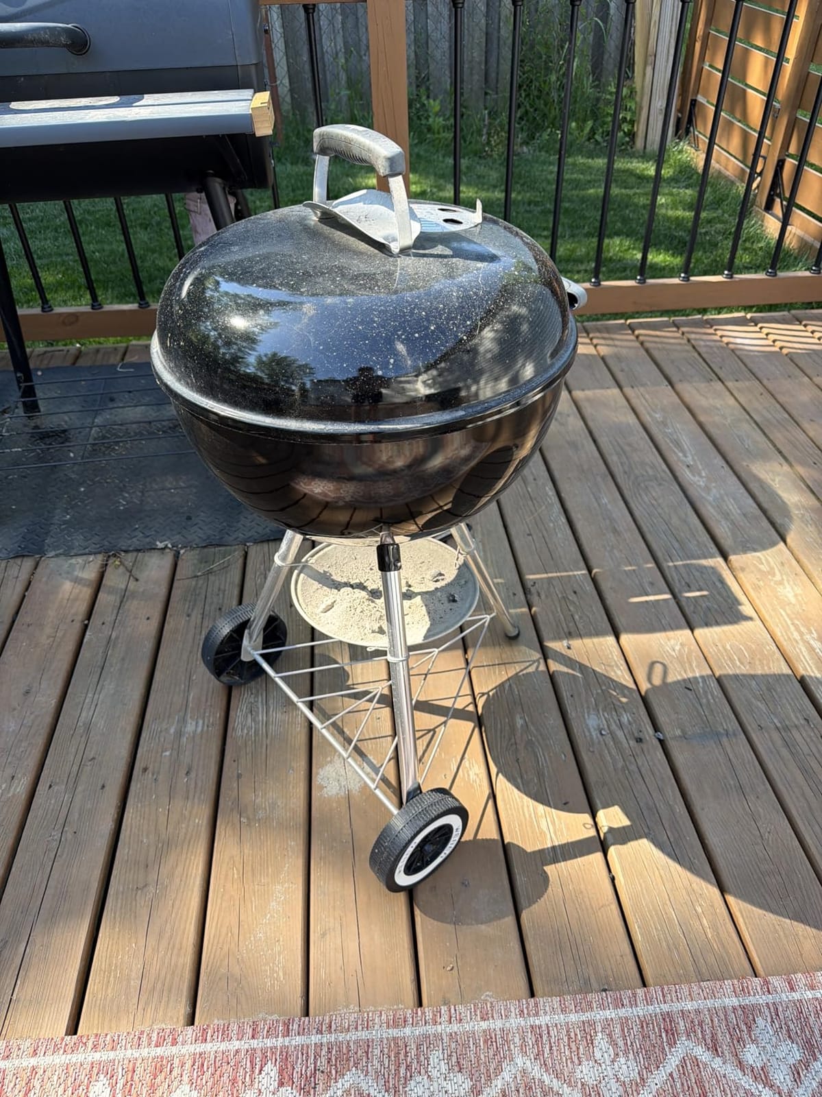 Weber® Original Kettle Charcoal Grill, 18-Inch, Black customer photo 2