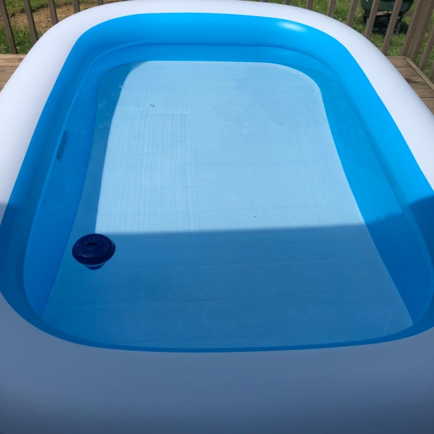 INTEX Rectangular Family Lounge Inflatable Swimming Pool for Kids & Adults customer photo 1