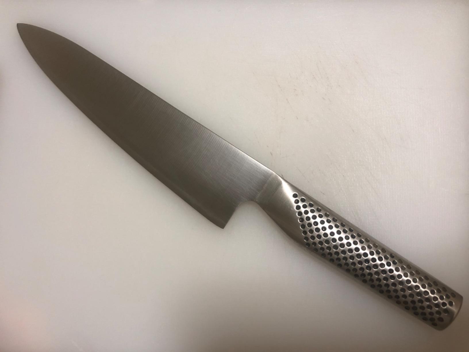 Global - 8 inch, 20cm Chef's Knife,Silver customer photo 2