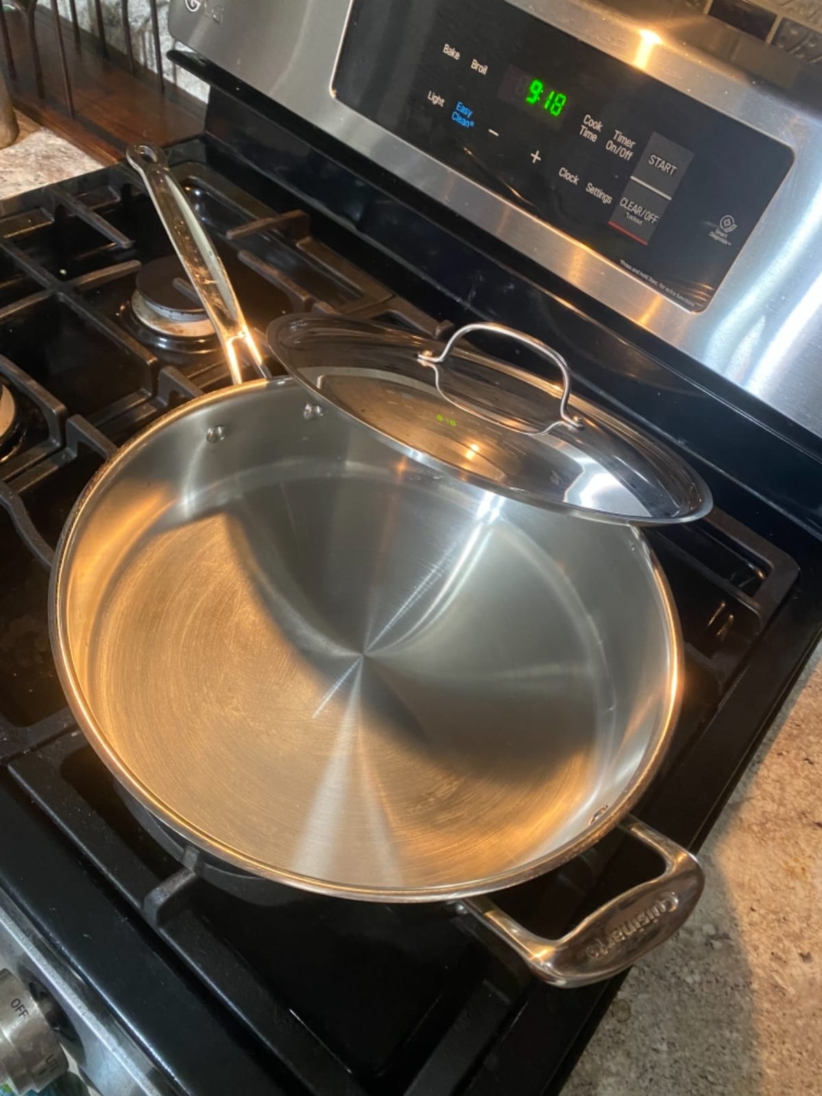 Cuisinart 5.5 Quart Sauté Pan w/ Cover, Stainless Steel Pan with Lid, Large Kitchen Pan, Dishwasher Safe, Compatible with Induction, Electric, Gas Cooktops, Oven Safe Saucepan, Cool Grip Handles customer photo 2