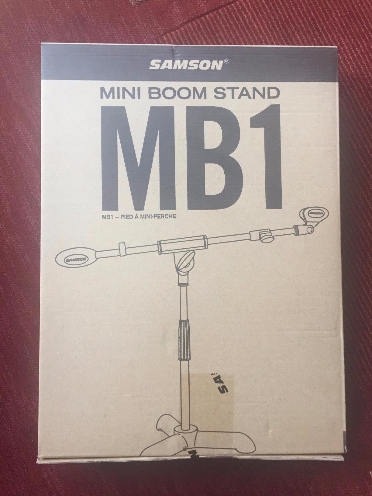 Samson MB1 Mini Boom Stand customer photo 1