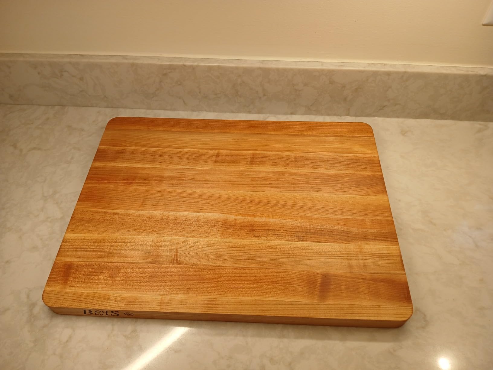 John Boos Chop-N-Slice Series Rectangular Maple Cutting Board customer photo 1
