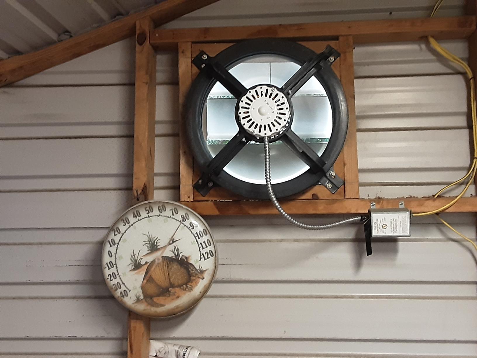 Air Vent Gable Ventilator 53315 Attic and Whole House Fans, Multicolor,Medium customer photo 1