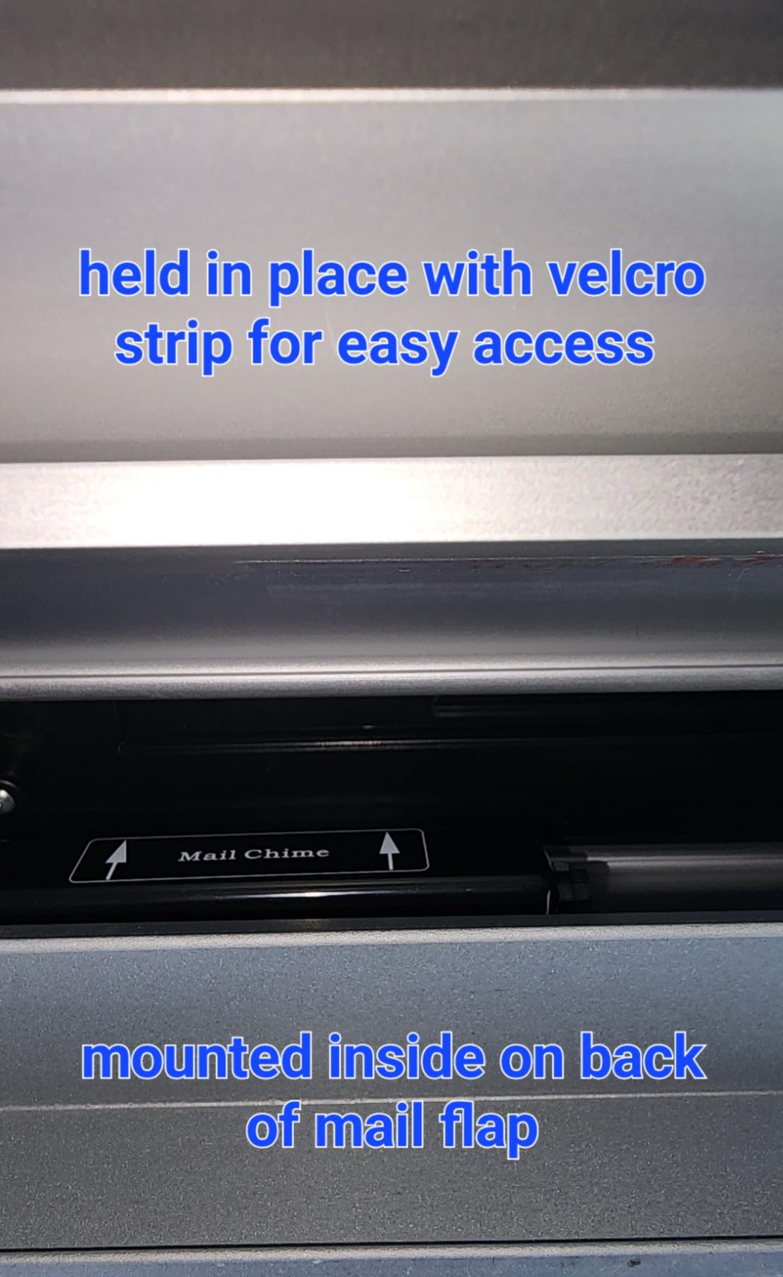 Mail Chime MAIL-1200 Mailbox Notification System – Mailbox Signal With Wireless Transmitter customer photo 2
