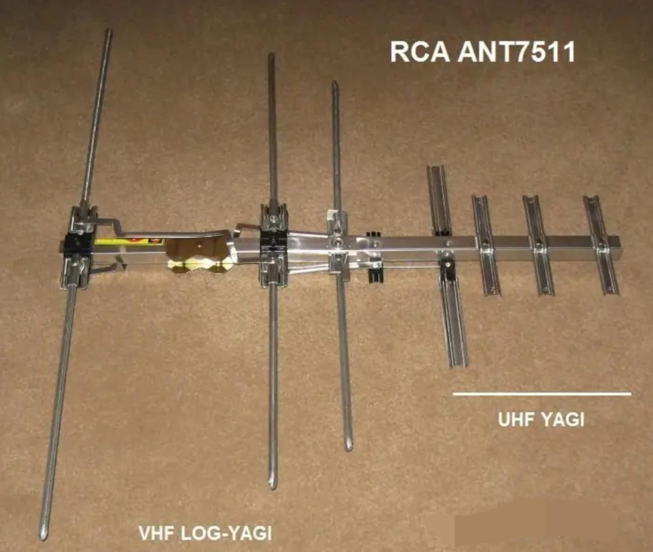 RCA Compact Outdoor or Attic Yagi HD TV Antenna with Super Long 75 Mile Range – Digital OTA Antenna for Clear VHF & UHF Reception, NexGenTV ™ Compatible, Supports 4K/8K 1080p TVs customer photo 1