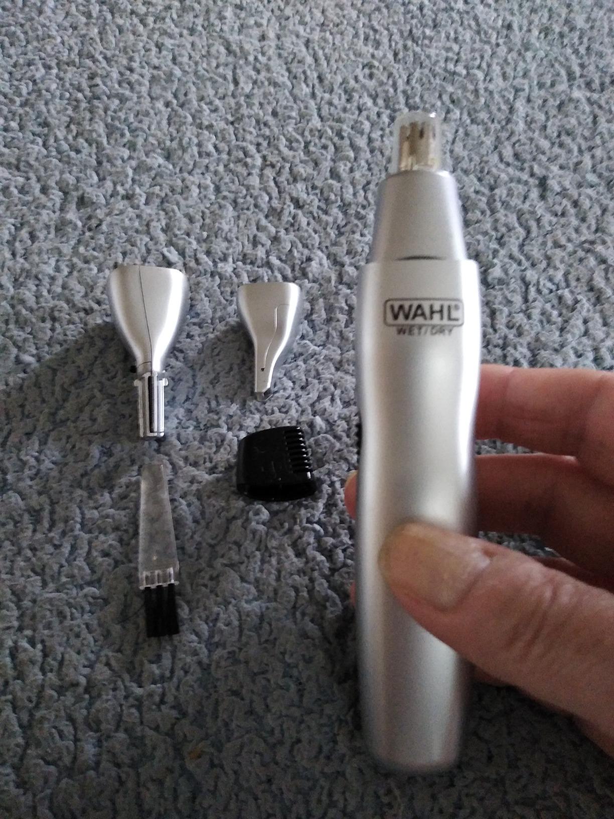 Wahl Battery Men’s Nose Hair Trimmer - Eyebrows, Neckline, Nose & Ear Hair customer photo 1
