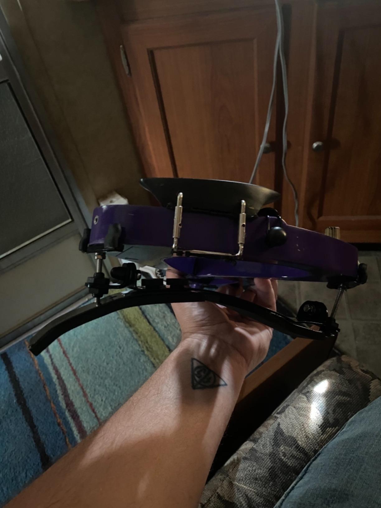 Bonmusica 4/4 Violin Shoulder Rest customer photo 2