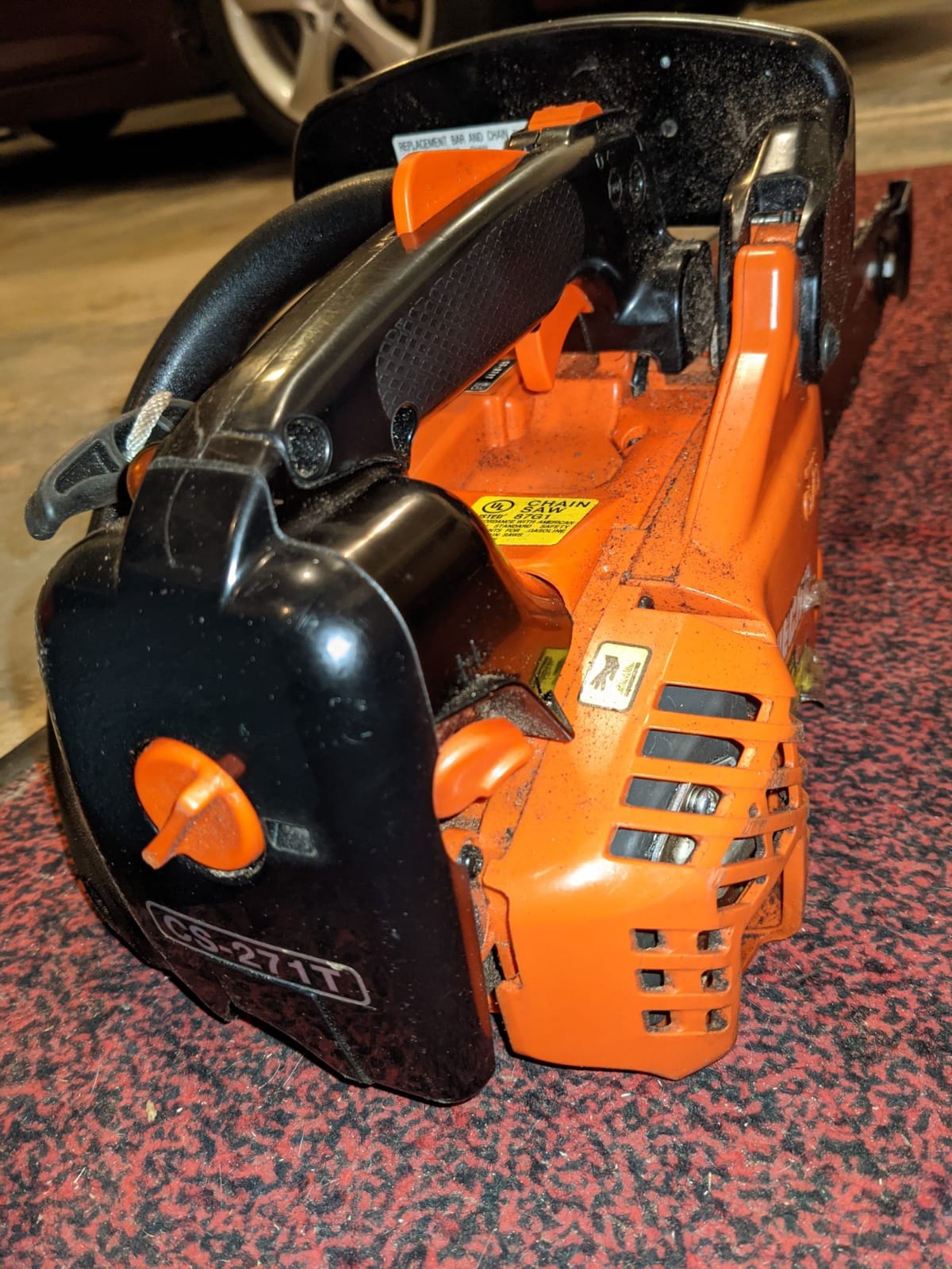 Chain Saw, Gas, 12 In. Bar, 26.9CC customer photo 1