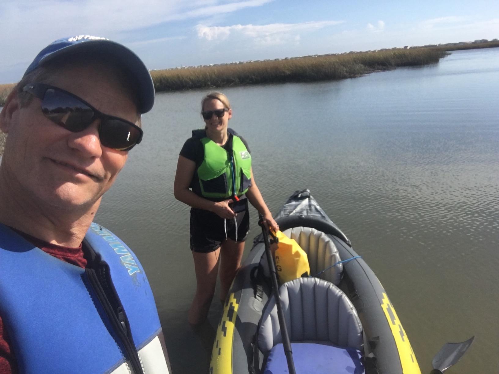 Intex 68307EP Explorer K2 Inflatable Kayak Set: Includes Deluxe 86in Aluminum Oars and High-Output Pump – SuperStrong PVC – Adjustable Seats with Backrest – 400lb Weight Capacity customer photo 1