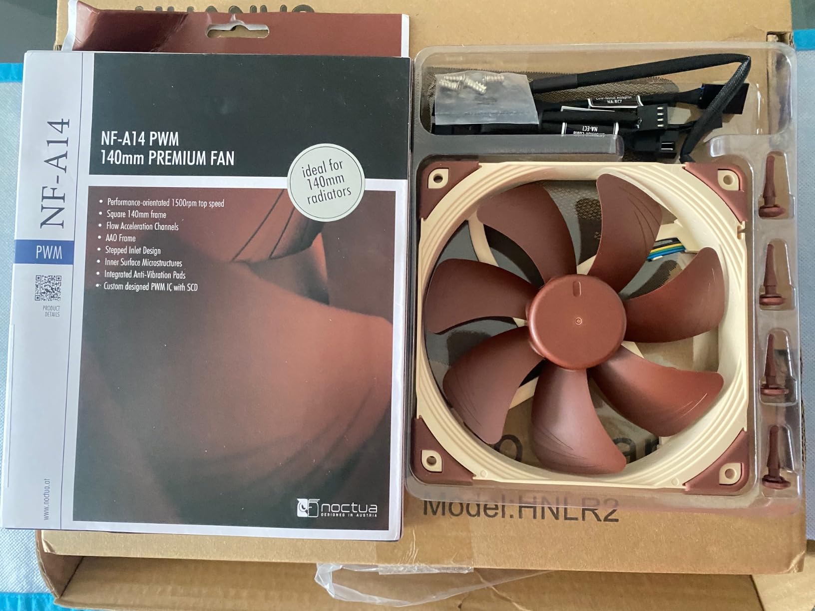 Noctua NF-A14 PWM, High-Performance Quiet Fan 140mm customer photo 2