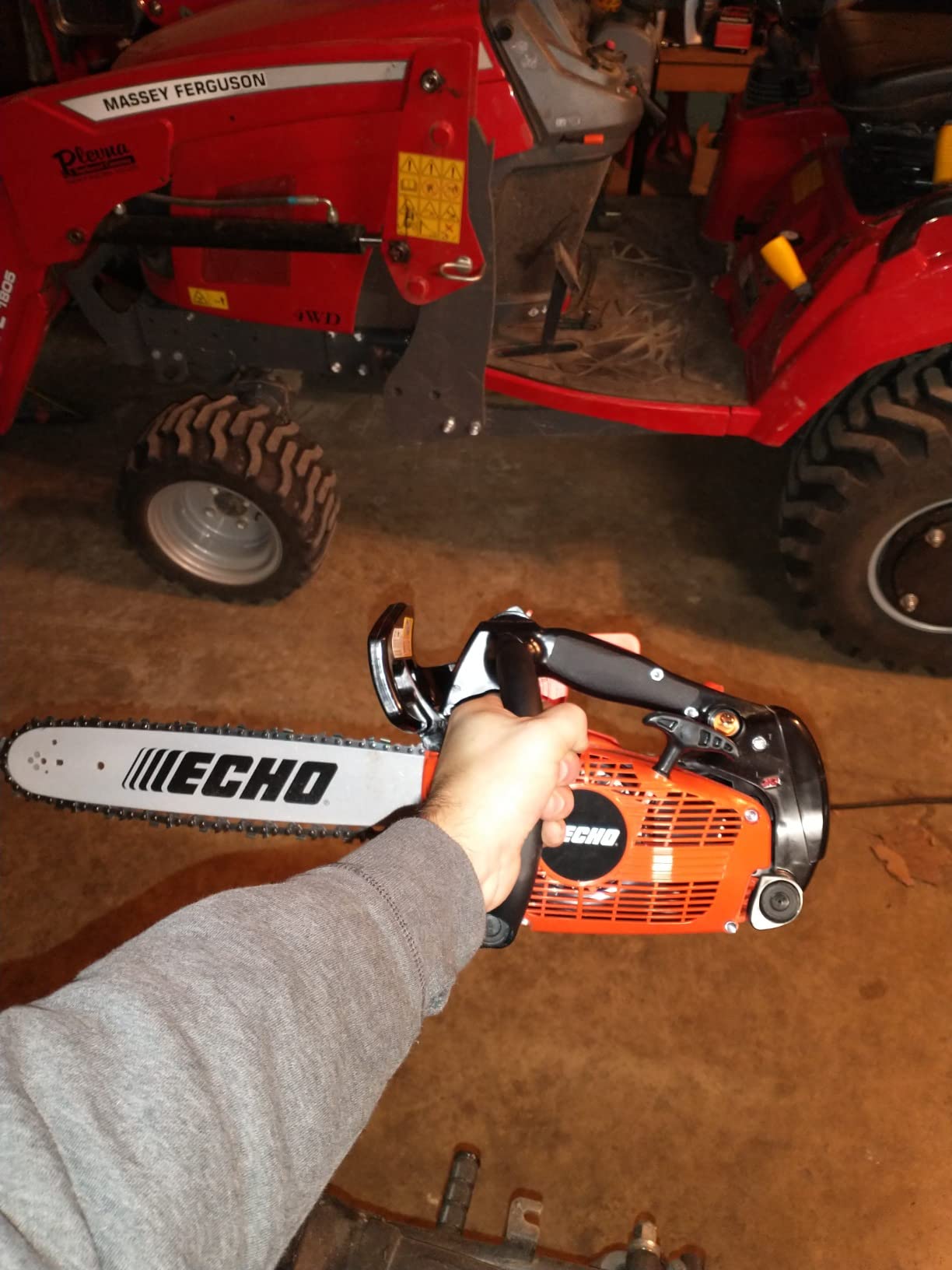 Echo CS-355T-14 Chain Saw, Gas, 14 in. Bar, 35.8CC customer photo 2