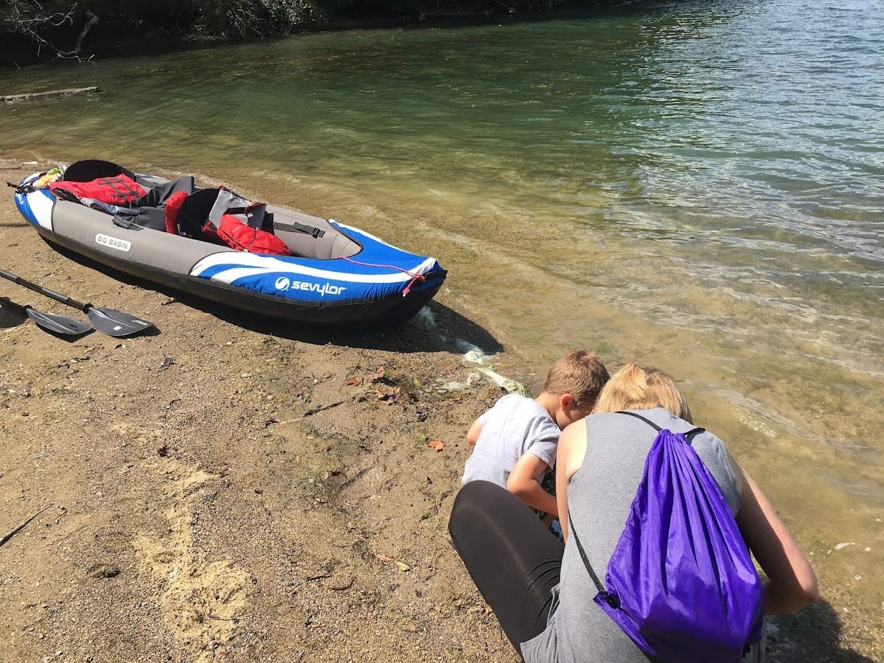 Sevylor Big Basin 3-Person Inflatable Kayak with Adjustable Seats & Carry Handles, Heavy-Duty PVC Construction for Rugged Use & Boston Valve for Easy Inflation/Deflation customer photo 2