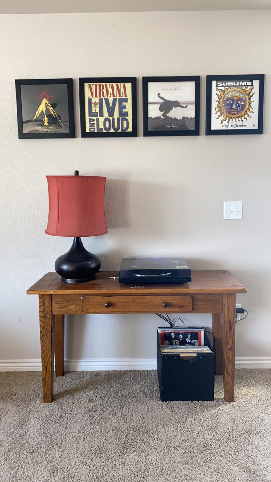 Show & Listen Vinyl Record Frame Black LP Album Wall Display customer photo 2