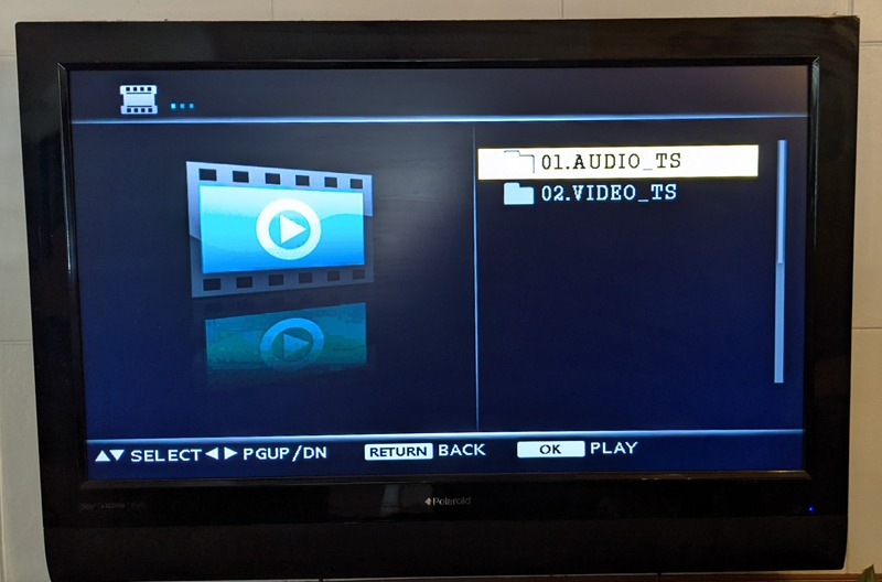 Panasonic DVD Player with Dolby Digital Sound, 1080p HD Upscaling for DVDs, HDMI and USB Connections - DVD-S700 (Black) customer photo 1