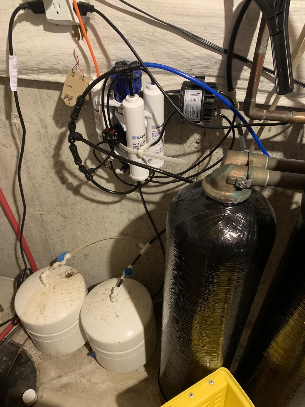 Home Master TMAFC-ERP Artesian Full Contact Reverse Osmosis System, 7-Stages, Patented 2-Pass Alkaline Remineralization, Fast 4.5s Fill Rate, 1:1 Waste Ratio, 8.5” Catalytic Carbon, 5-Yr Limited Parts customer photo 2