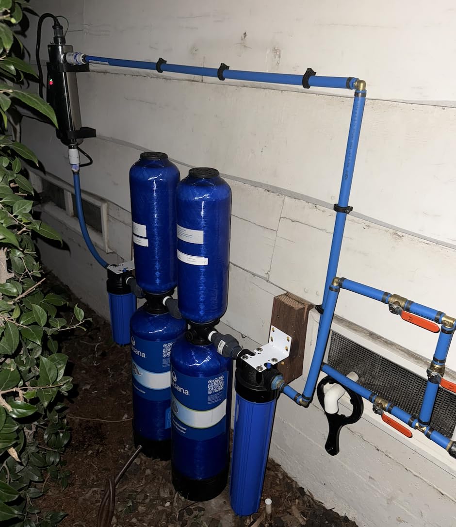 Aquasana Whole House Water Filter System | 1M Gal | UV | WH-1000-CS-UVS-B customer photo 1