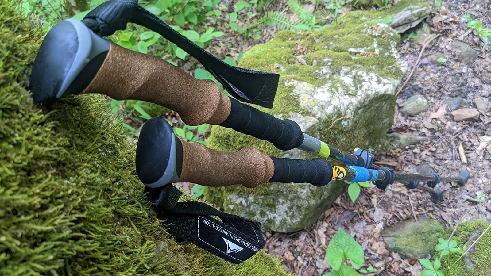Cascade Mountain Tech Trekking Poles - Carbon Fiber Walking or Hiking Sticks with Quick Adjustable Locks customer photo 1