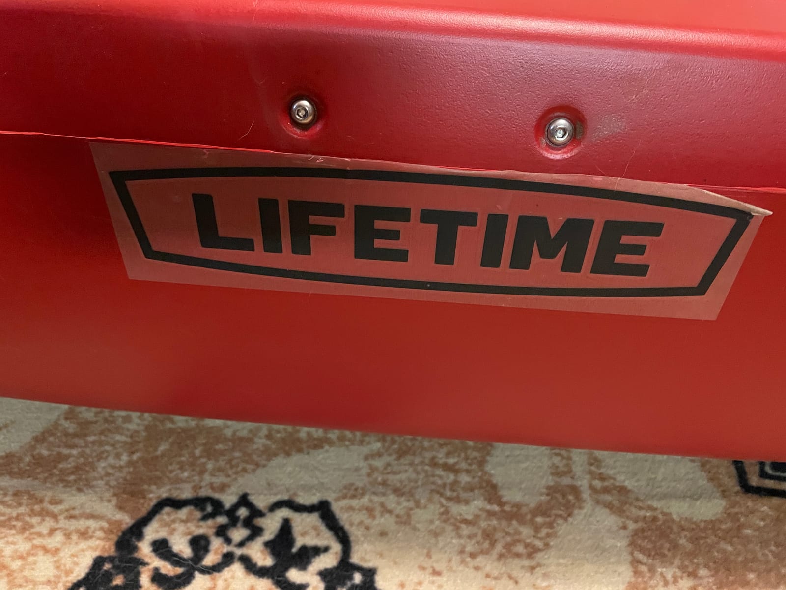 Lifetime Kodiak Canoe with 2 Paddles, Red, 13' customer photo 1