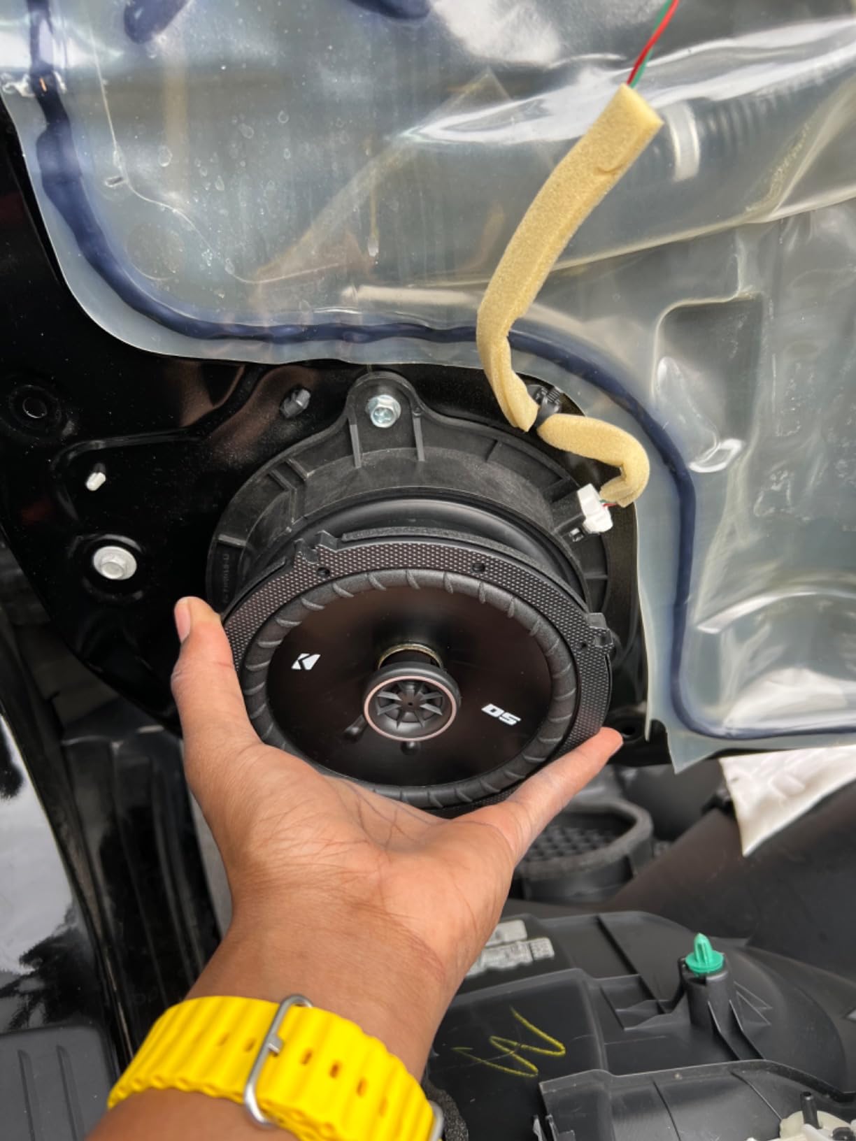 KICKER DSC650 6.5-Inch (160-165mm) Coaxial Speakers, 4-Ohm (Pair) | Crisp full-range sound upgrade, direct factory replacement size, smooth highs and punchy mids, easy panel install customer photo 1
