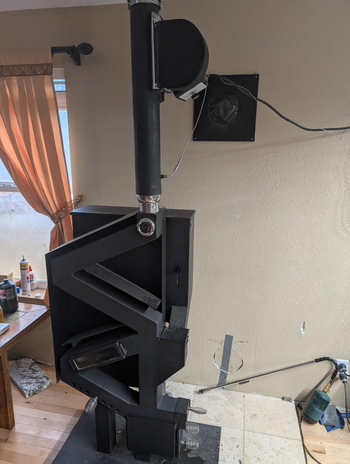 US Stove GW1949 Wiseway Non-Electric Pellet Stove customer photo 2
