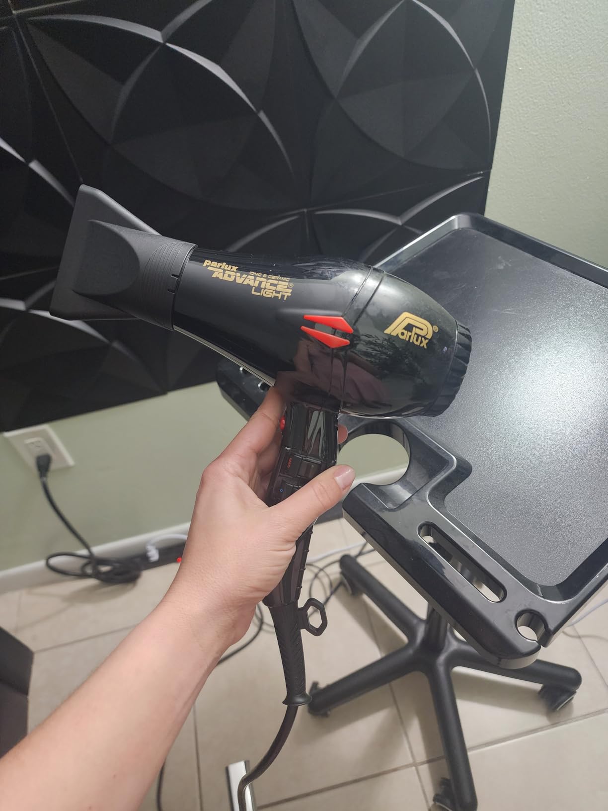 Parlux Advance Light Ionic & Ceramic Hair Dryer, Black, 1 Count customer photo 1