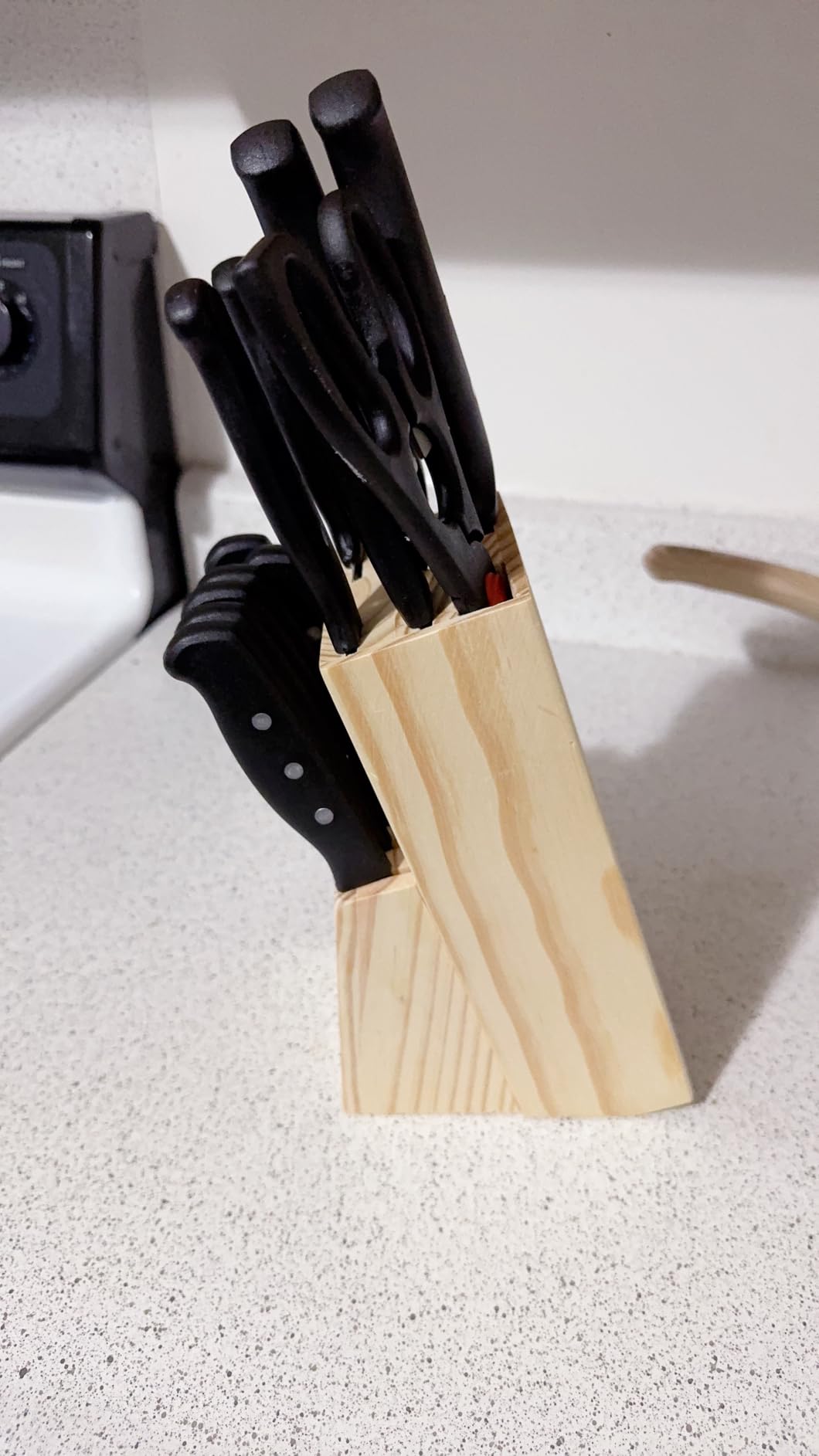 Farberware 22-Piece Kitchen Knife Block Set, High Carbon Stainless Steel customer photo 1