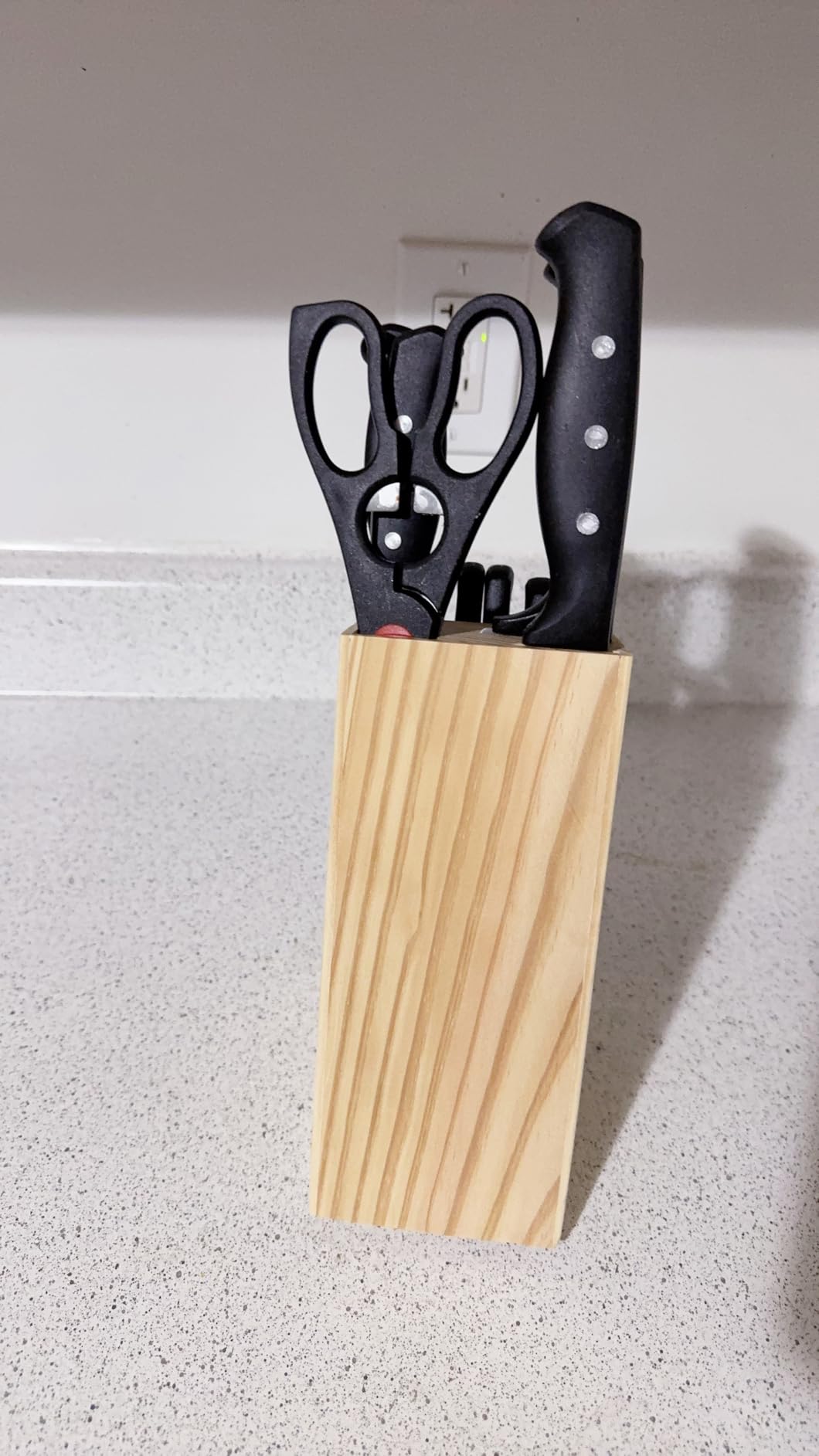 Farberware 22-Piece Kitchen Knife Block Set, High Carbon Stainless Steel customer photo 2
