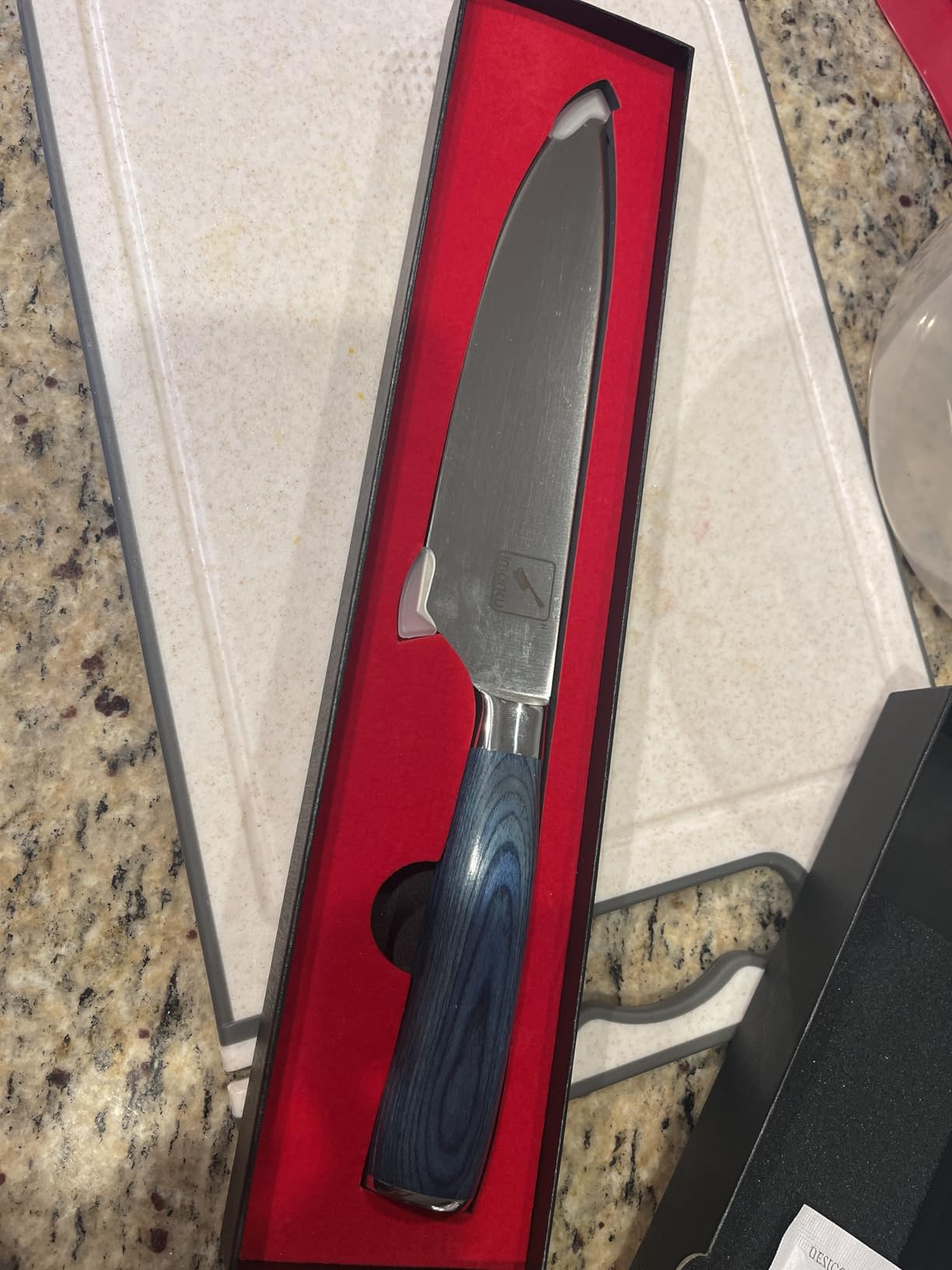 imarku Japanese Chef Knife-Sharp Kitchen Knife 8 Inch, Gift for Mom & Dad customer photo 2