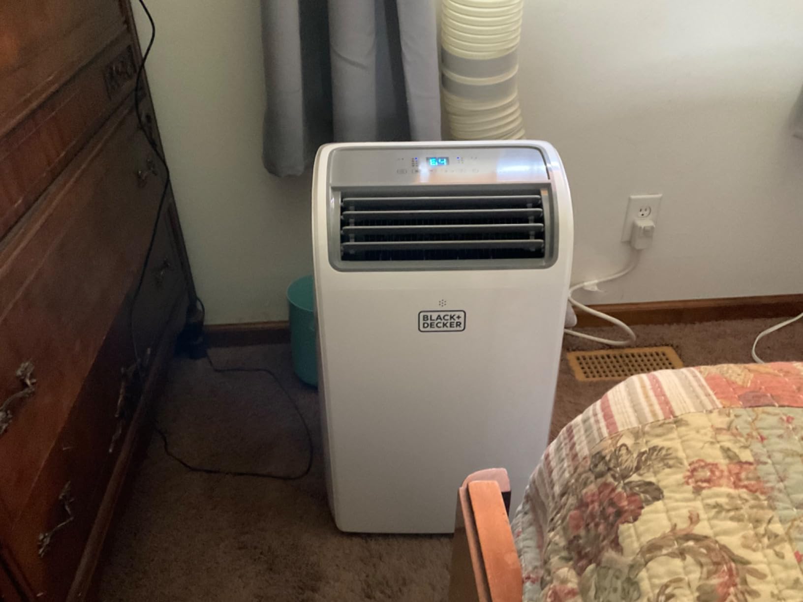 BLACK+DECKER Smart Portable Air Conditioner, 14,000 BTU, BPACT14WT, White customer photo 1
