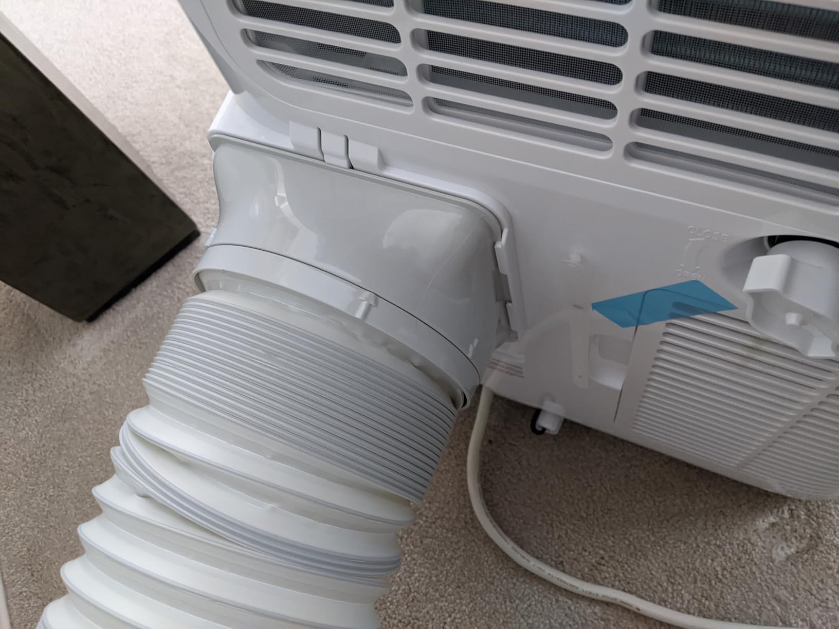 BLACK+DECKER Smart Portable Air Conditioner, 14,000 BTU, BPACT14WT, White customer photo 2