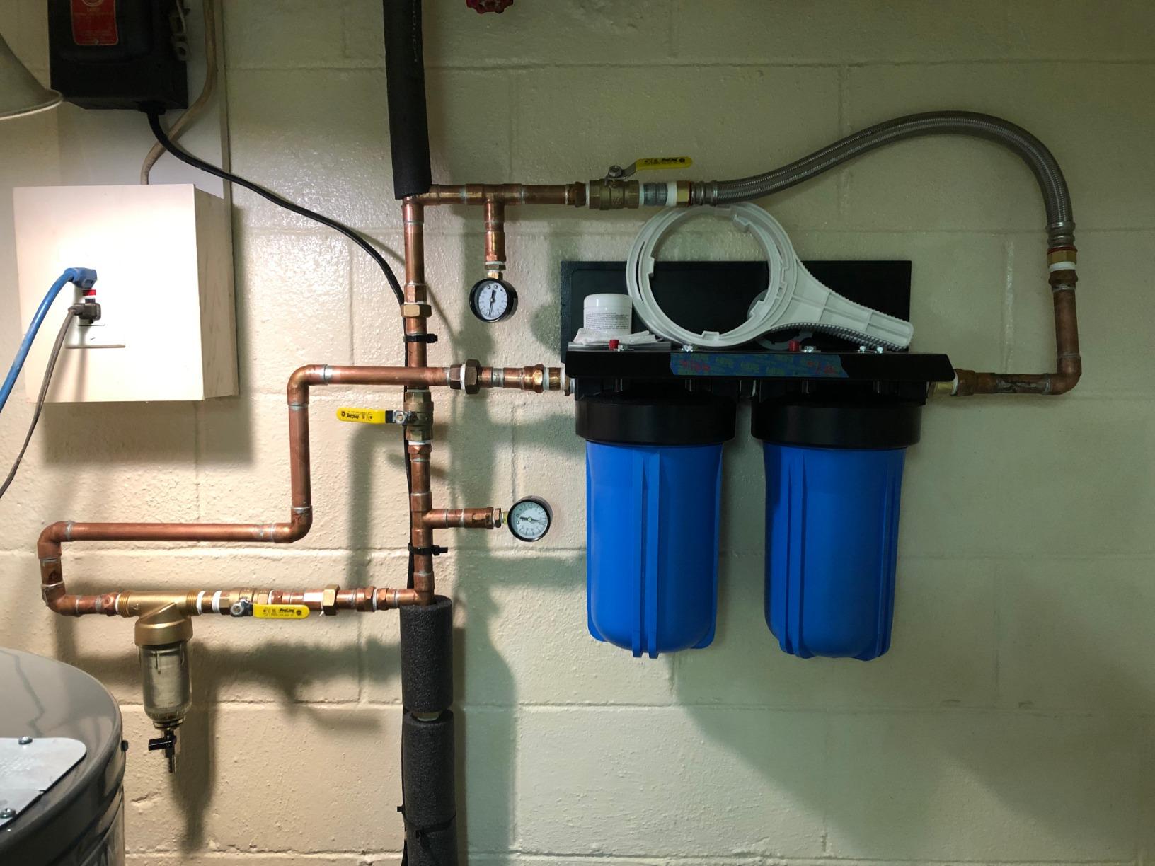 iSpring WGB21B 2-Stage Whole House Water Filtration System, 50000 Gallons customer photo 2
