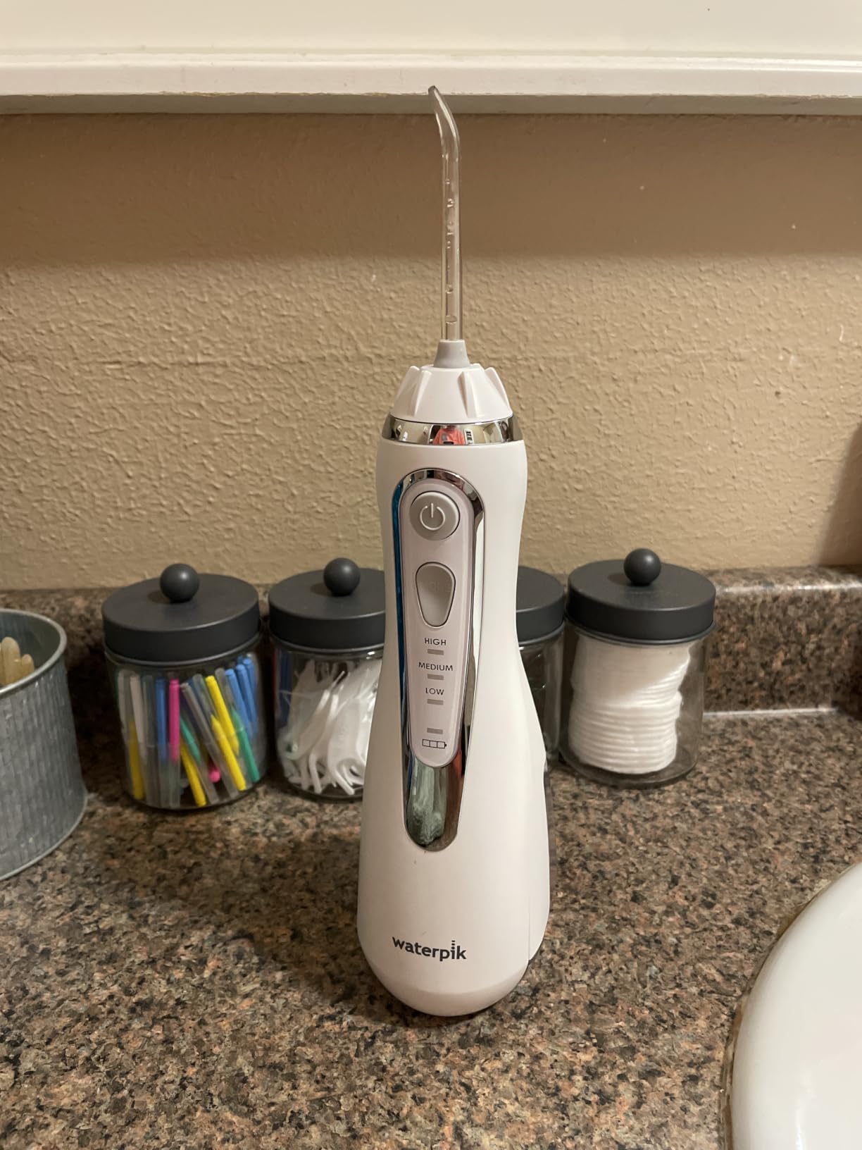 Waterpik Cordless Advanced Portable Water Flosser, Rechargeable, White customer photo 1