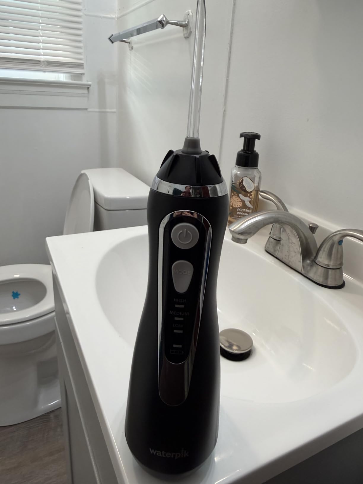 Waterpik Cordless Advanced Portable Water Flosser, Rechargeable, White customer photo 2