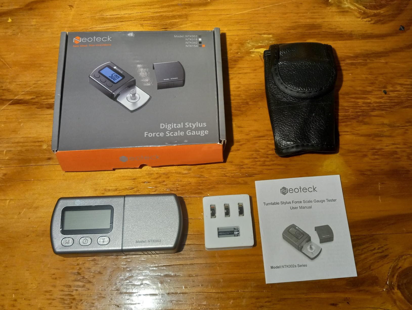 Neoteck Digital Turntable Stylus Force Gauge 0.01g/5.00g with Blue LCD customer photo 1
