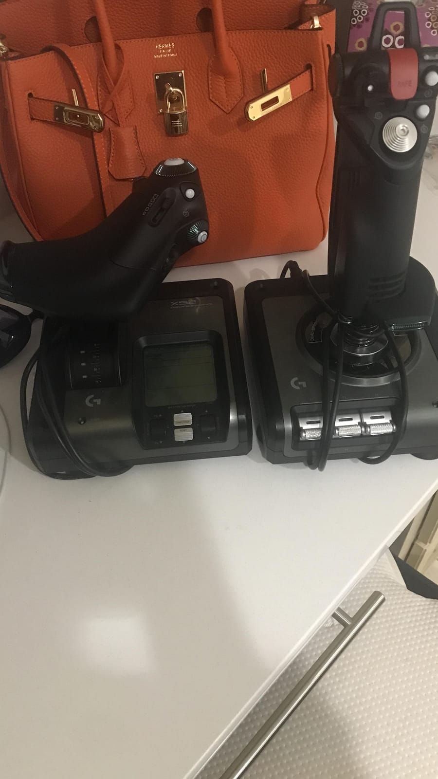 Logitech G Saitek X52 Pro Flight Control System - Black/Silver customer photo 2