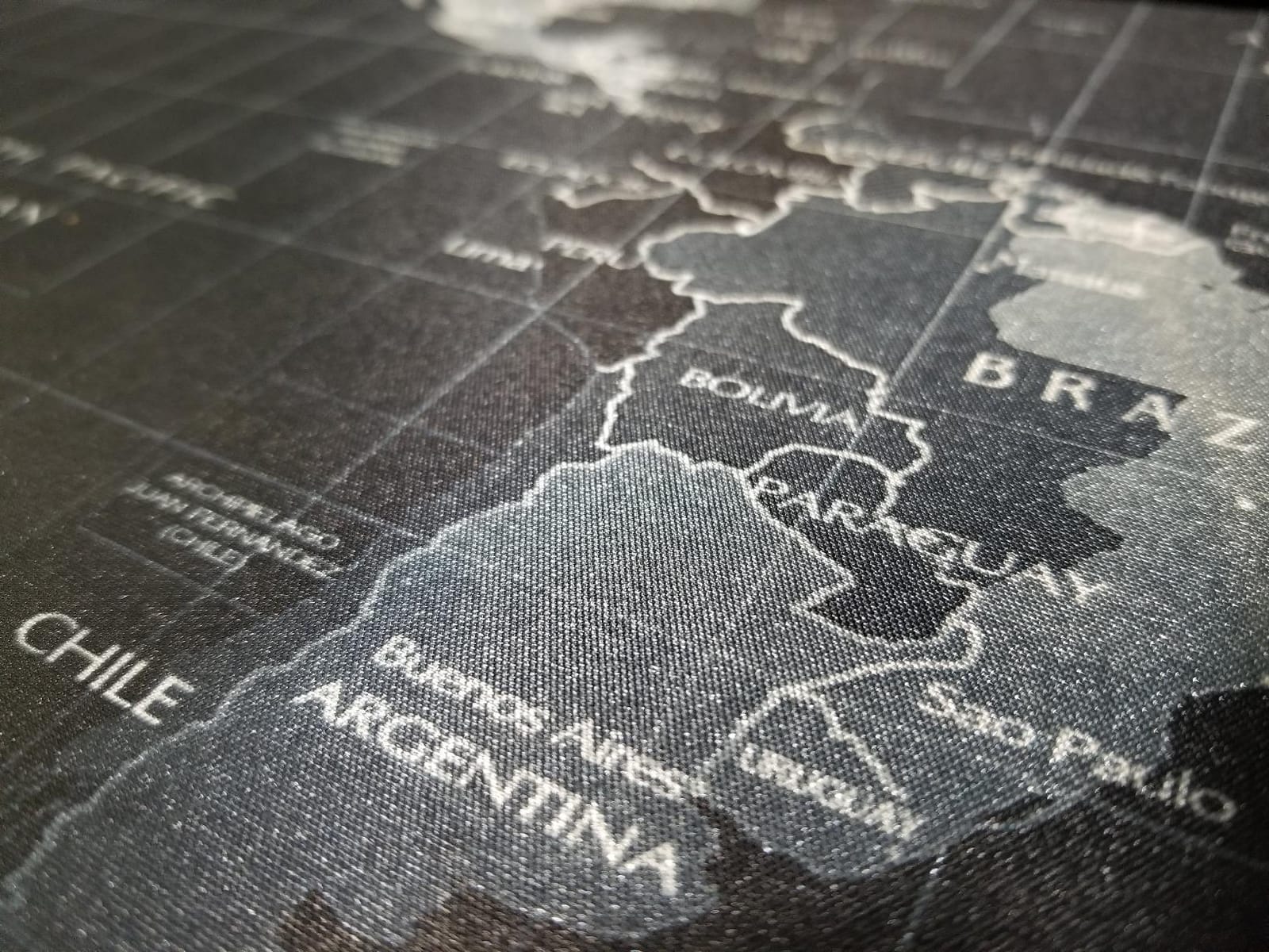 JIALONG Large Gaming Mouse Pad Extended Desk Mat XXL Mousepad with Non-Slip Keyboard Pad for Office Laptop, Computer and PC - 35.4 x 15.7 inches World Map customer photo 1