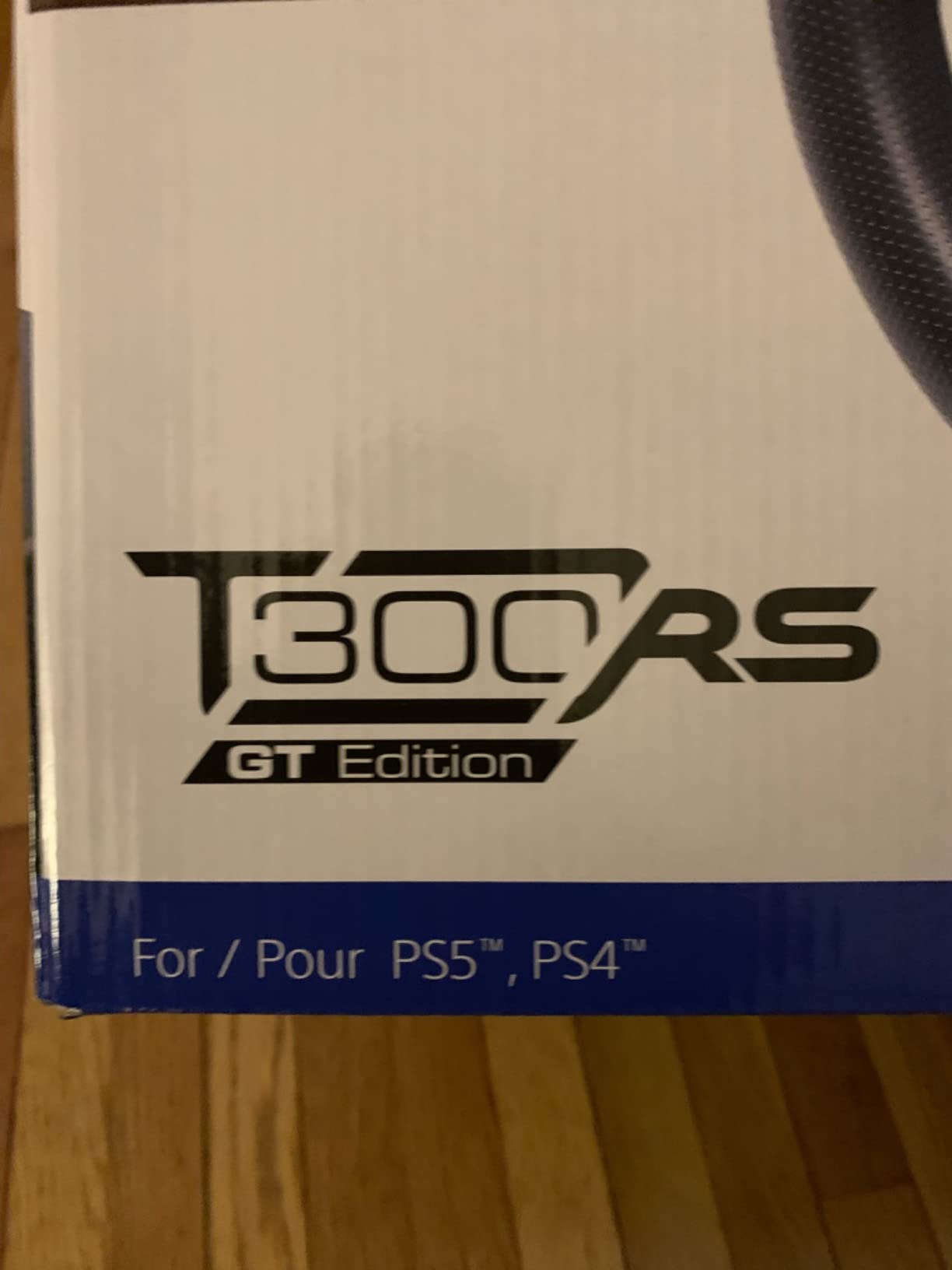 Thrustmaster T300RS GT Force Feedback Racing Wheel & 3 Pedal Set - PS5 & PC | Officially licensed Gran Turismo wheel, for Simracing, belt-driven motor, 13 actions buttons, detachable wheel customer photo 1