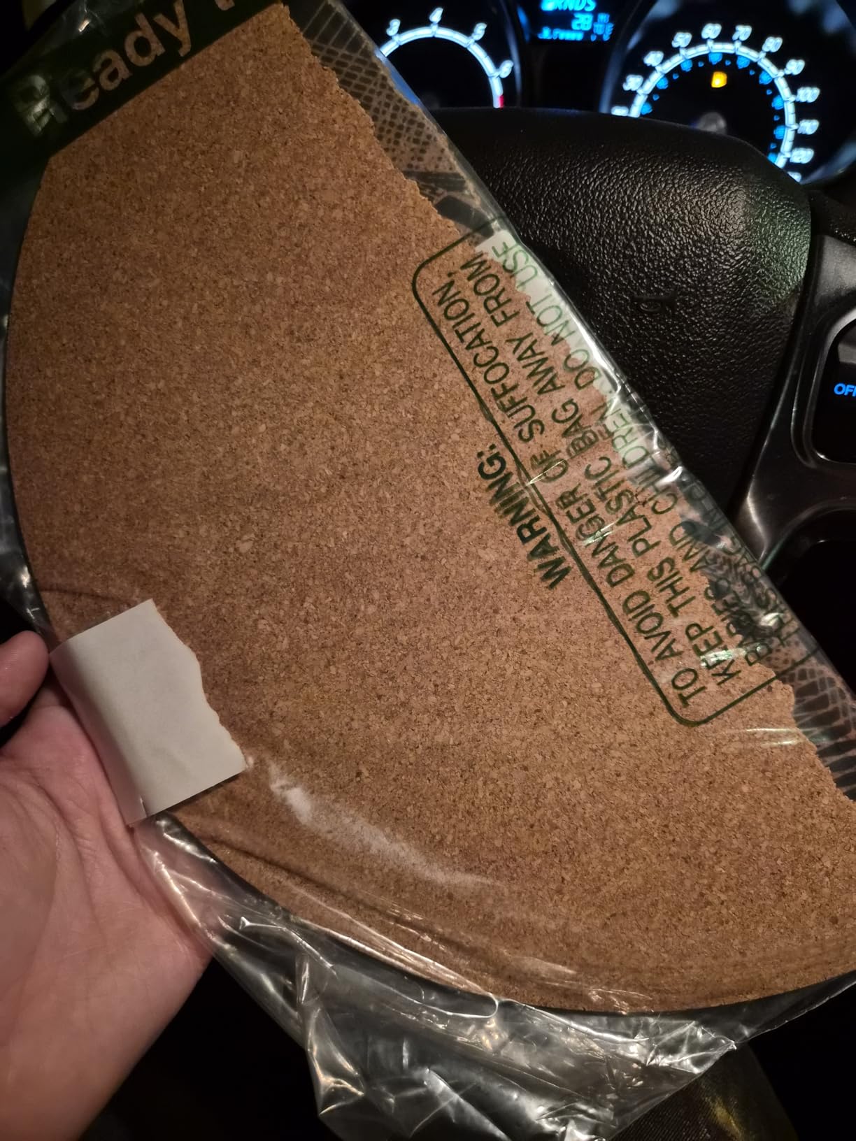 Cork Turntable Mat - Dots Art Design Vinyl Slipmat [4mm] - m3 customer photo 1