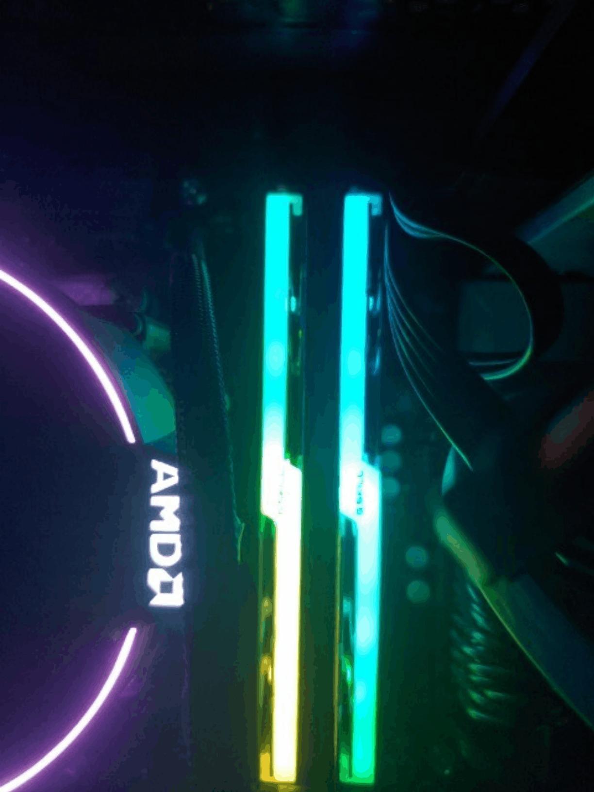 G.SKILL Trident Z RGB Series DDR4 RAM (XMP) 16GB (2x8GB) 3200MT/s CL16-18-18-38 1.35V Intel AMD Desktop Computer Memory U-DIMM (F4-3200C16D-16GTZR) customer photo 2