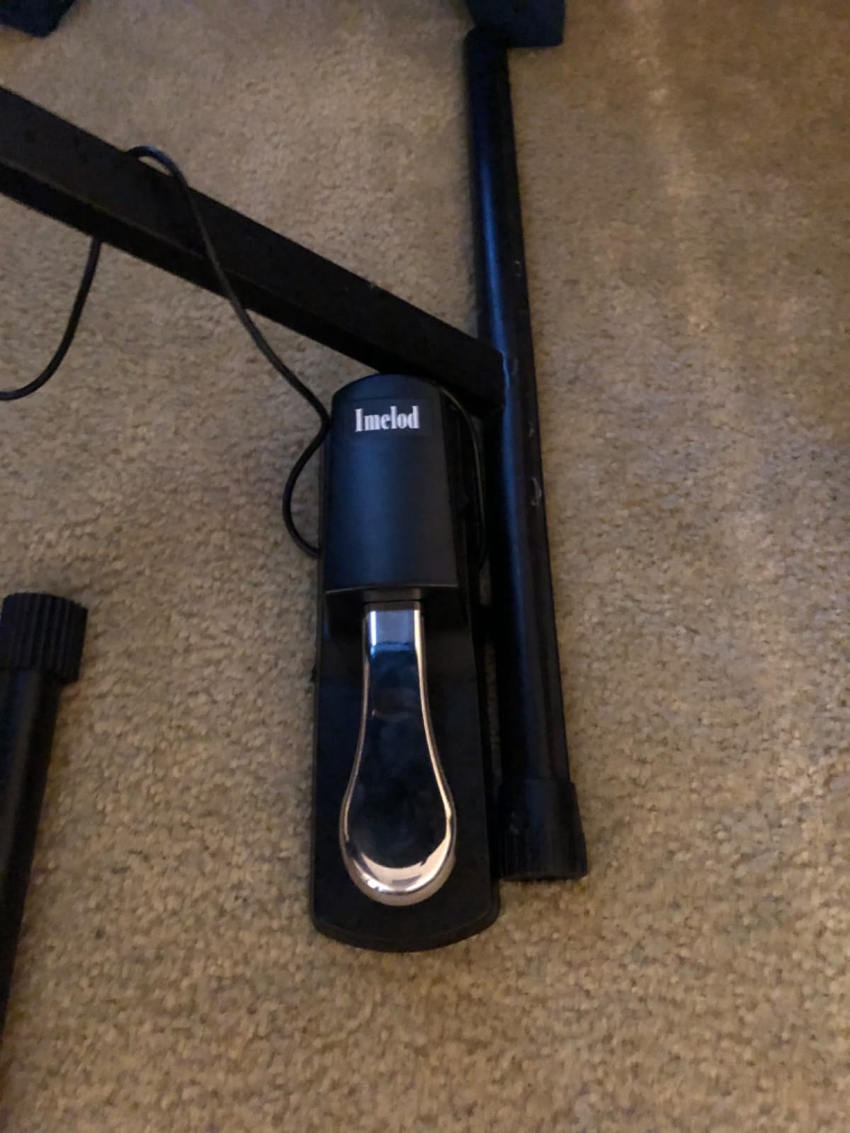 Imelod Digital Piano and Keyboard Sustain Pedal for Yamaha,Roland,Casio,Korg,Behringer,Moog - Universal Foot Pedal Black customer photo 1