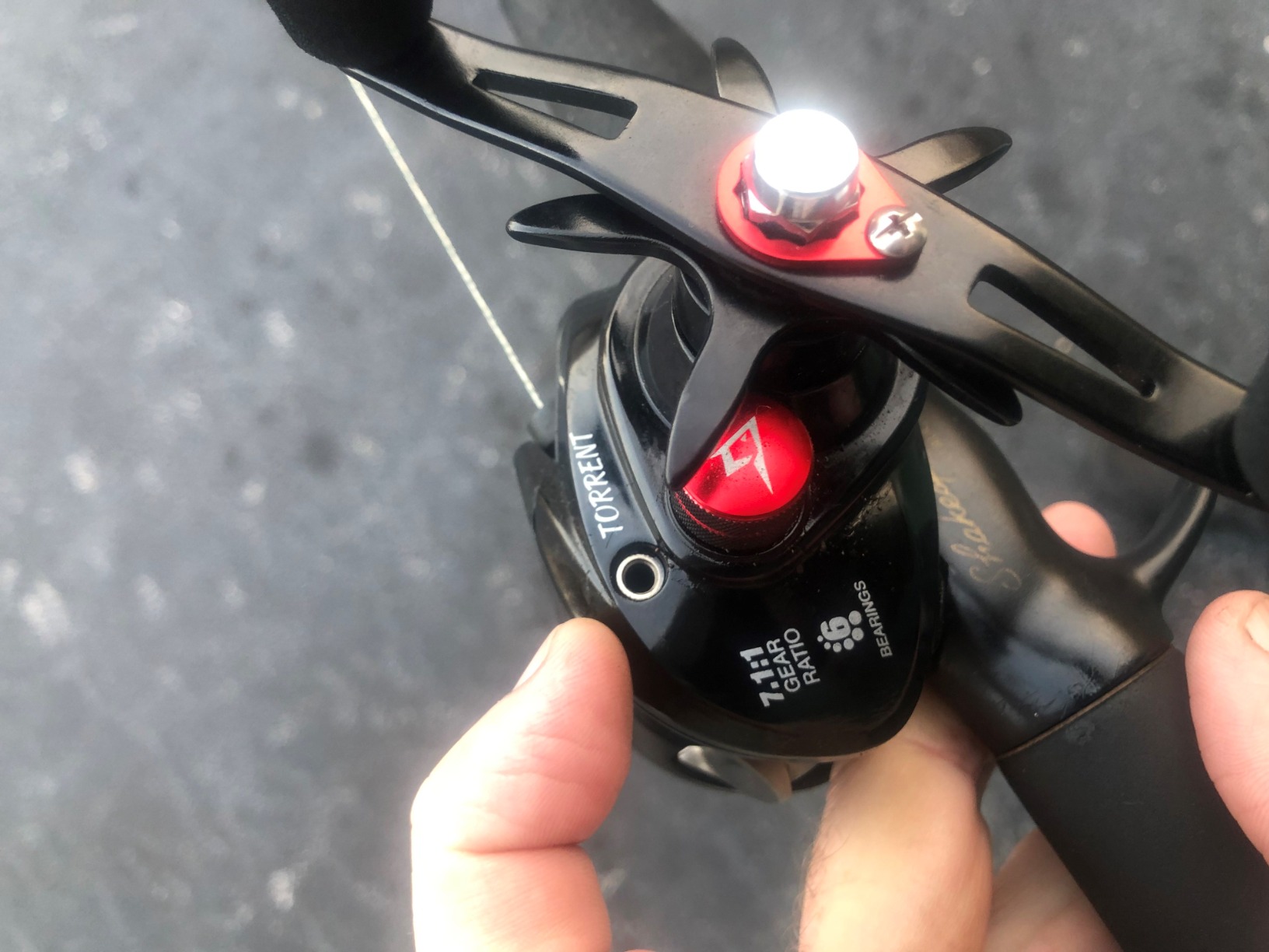 Piscifun Torrent Baitcasting Reel, 18LB Carbon Drag, Magnetic Brake customer photo 2