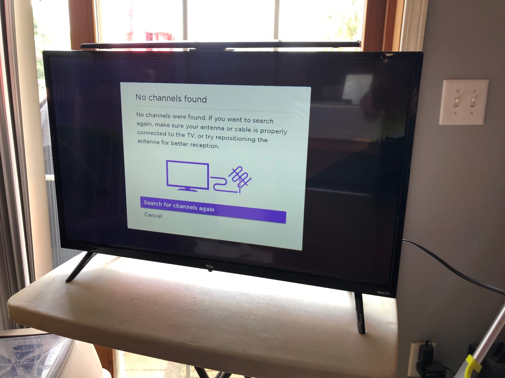 GE Hover Amplified HD Digital TV Antenna, Easy Mount on Top Design customer photo 2