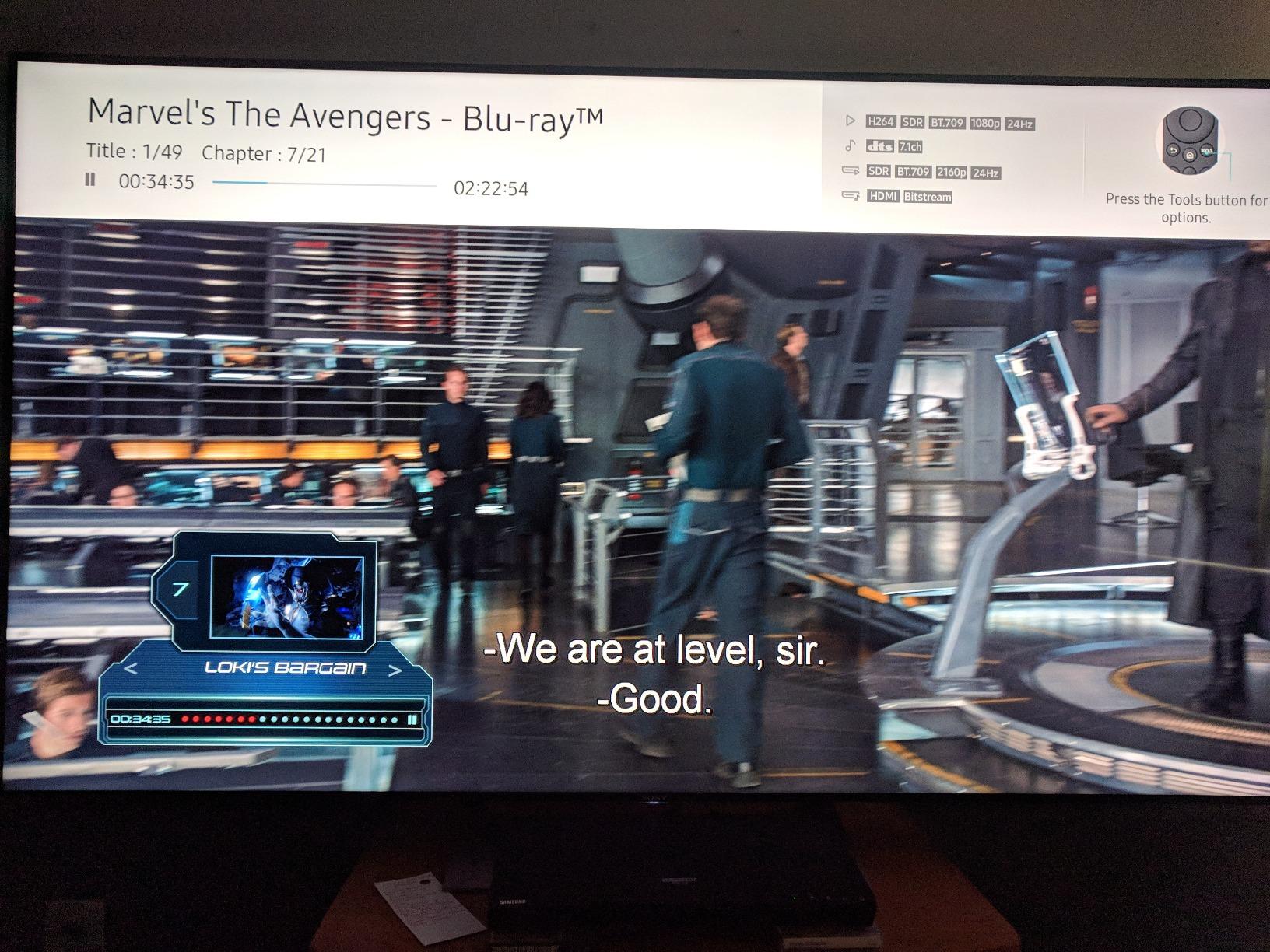 SAMSUNG UBD-M8500/ZA 4K UHD Blu-Ray Player customer photo 1