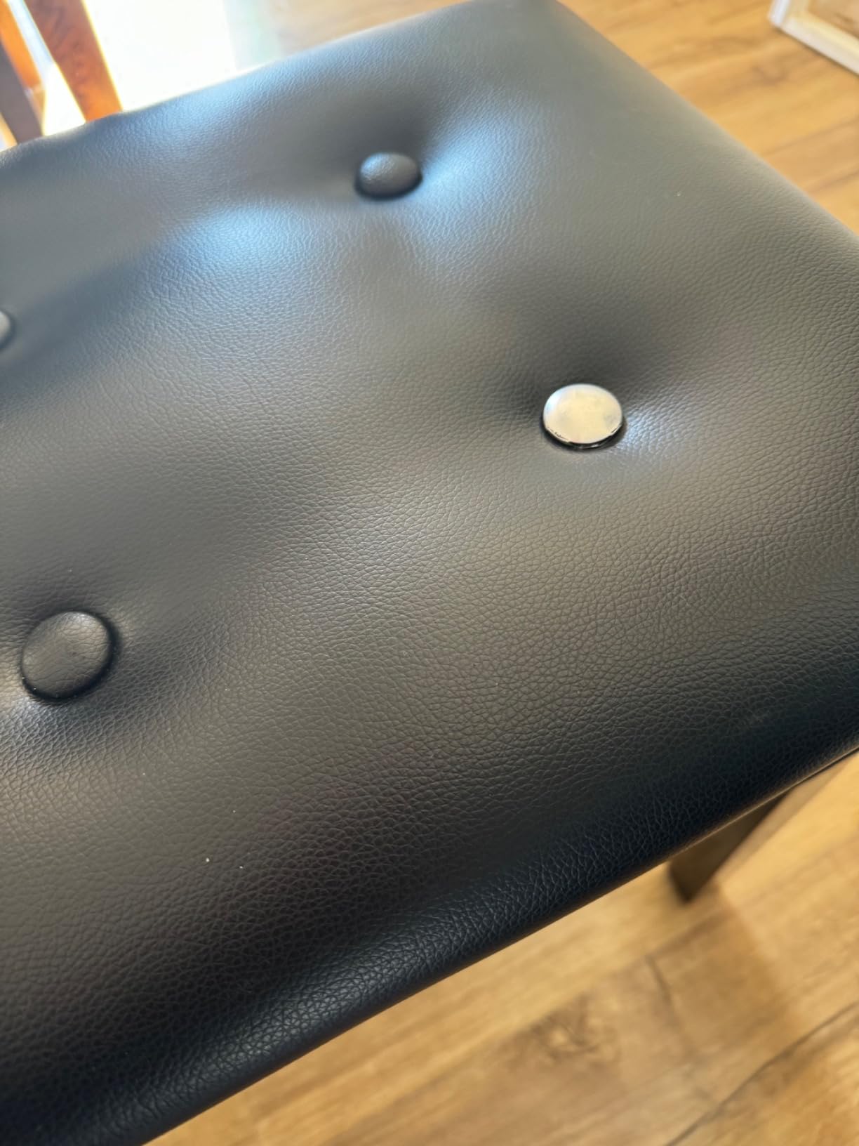 SONGMICS Adjustable Piano Bench with Padded Cushion and Storage Compartment customer photo 2