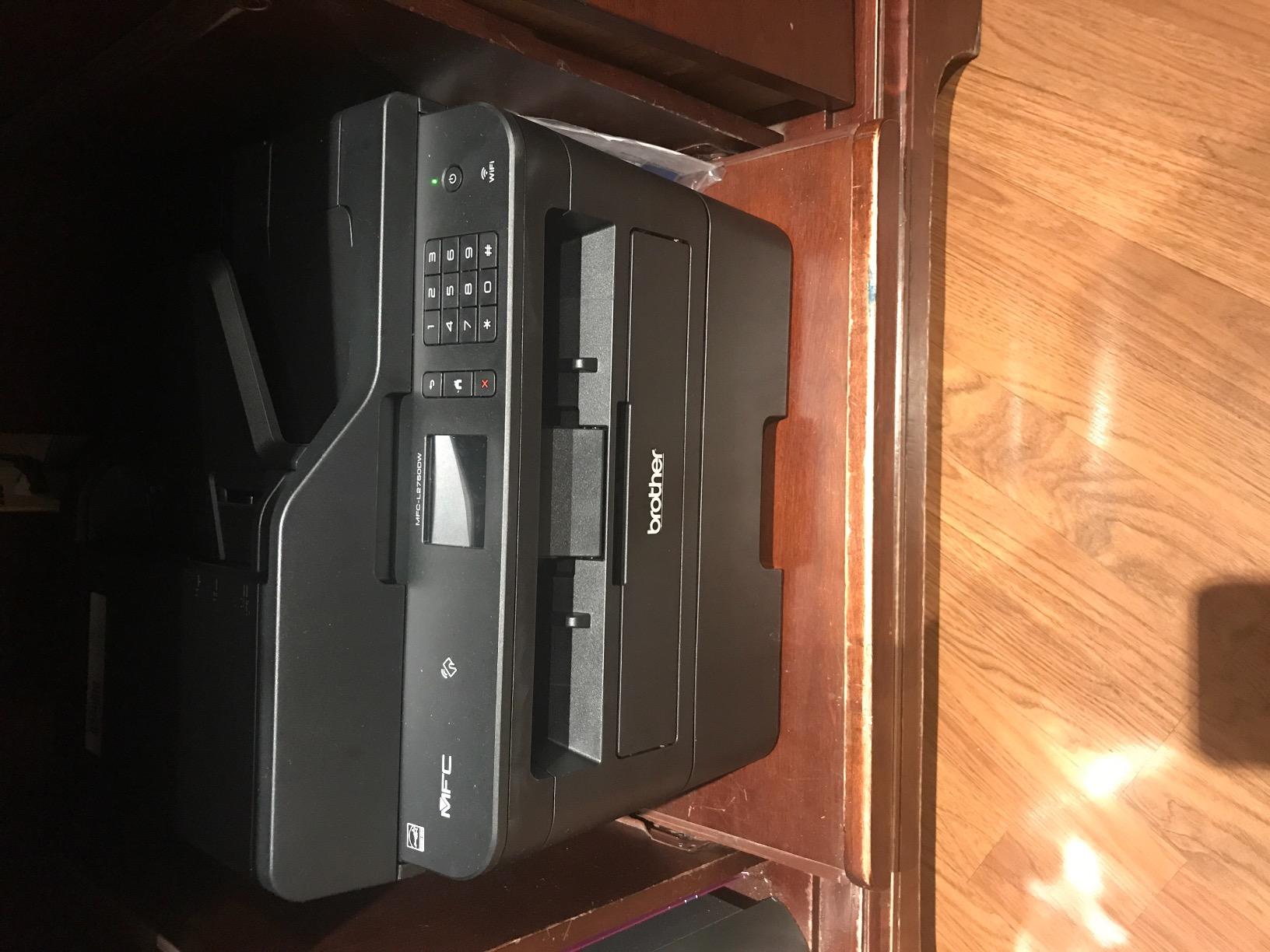 Brother MFCL2750DW Monochrome All-in-One Wireless Laser Printer, Duplex Copy & Scan, Includes 2 Month Refresh Subscription Trial and Amazon Dash Replenishment Ready | 2 Month Refresh Subscription Trial, Amazon Dash Replenishment Ready, Duplex Copy, Scan, Wireless connectivity customer photo 1