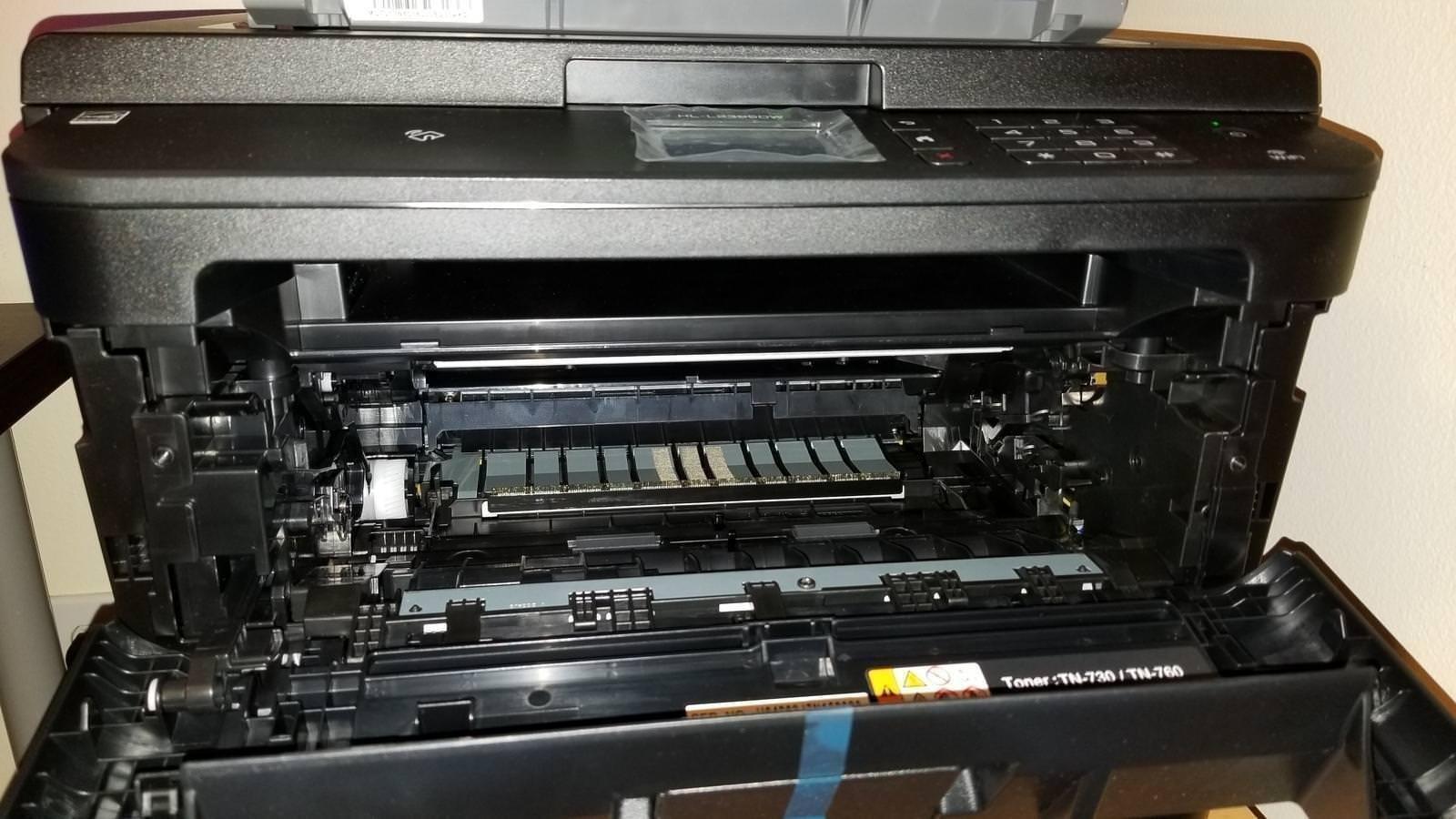 Brother Compact Monochrome Laser Printer, HLL2395DW, Flatbed Copy & Scan, Wireless Printing, NFC with Refresh Subscription Free Trial and Amazon Dash Replenishment Ready customer photo 1