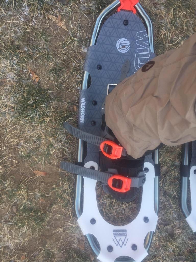 Wildhorn Outfitters Sawtooth Snow Shoes Women, Mens, and Youth. Fully Adjustable Snowshoes Bindings, Lightweight Material, Hard Pack Grip Teeth customer photo 1