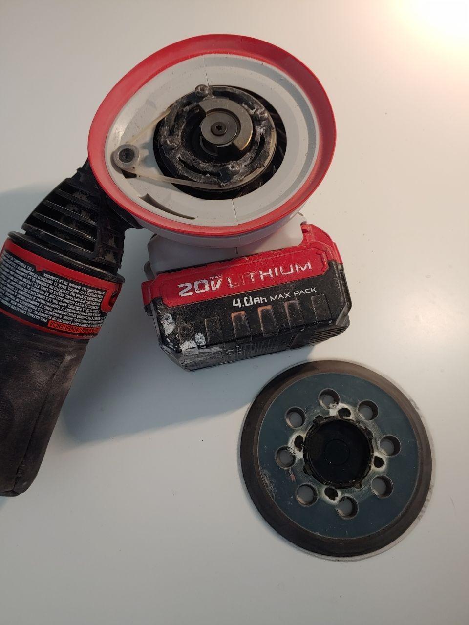 PORTER-CABLE 20V MAX* Random Orbital Sander, Cordless, 5-Inch, Tool Only (PCCW205B) customer photo 1